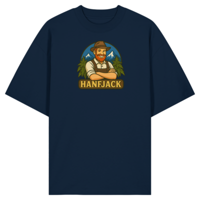 Hanfjack Logo – Organic Oversize Shirt