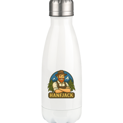 Hanfjack Logo – Thermoflasche 350ml