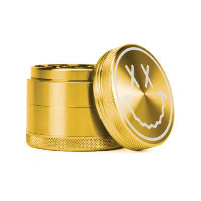 Goody Glass Big Face Grinder (4-teilig) – Gold