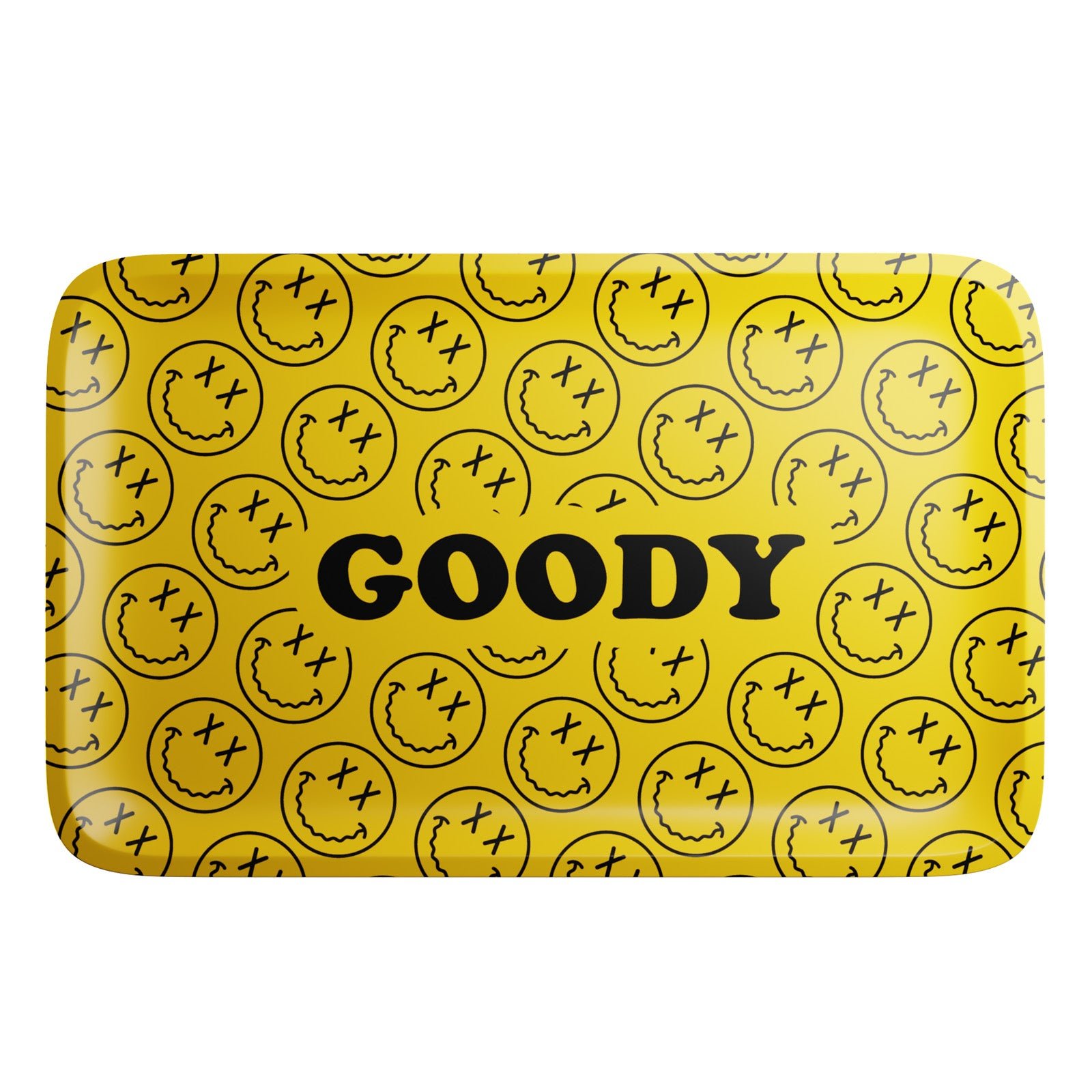 Goody Glass Pattern Face Rolling Tray – Gelb, Medium – Bild 2
