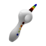 Goody Glass Unicorn Handstück