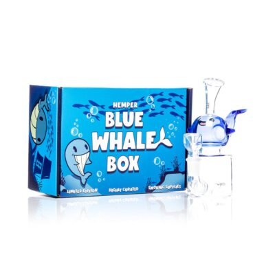 HEMPER Blue Whale Wasserfilter-Glas
