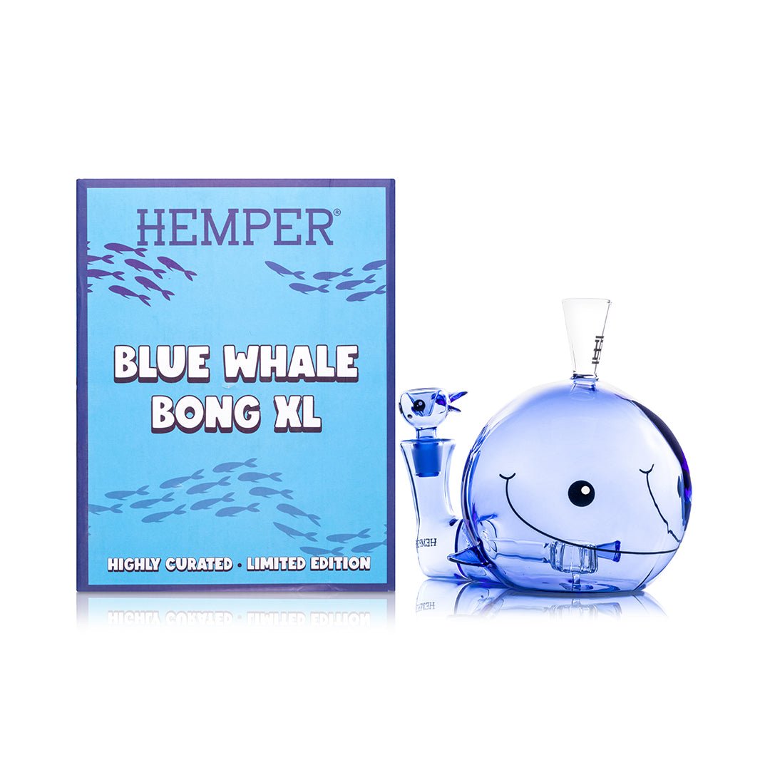 HEMPER Blue Whale Wasserfilter-Glas XL – Bild 2