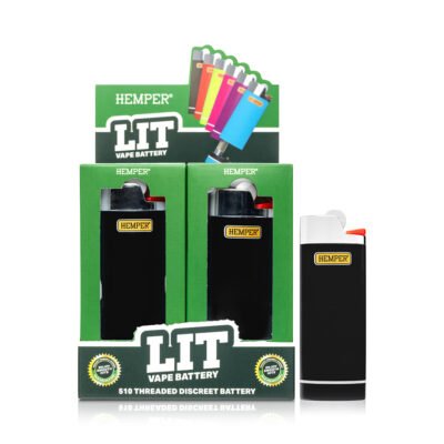 HEMPER Lit Vape Battery 510-Akku – Black