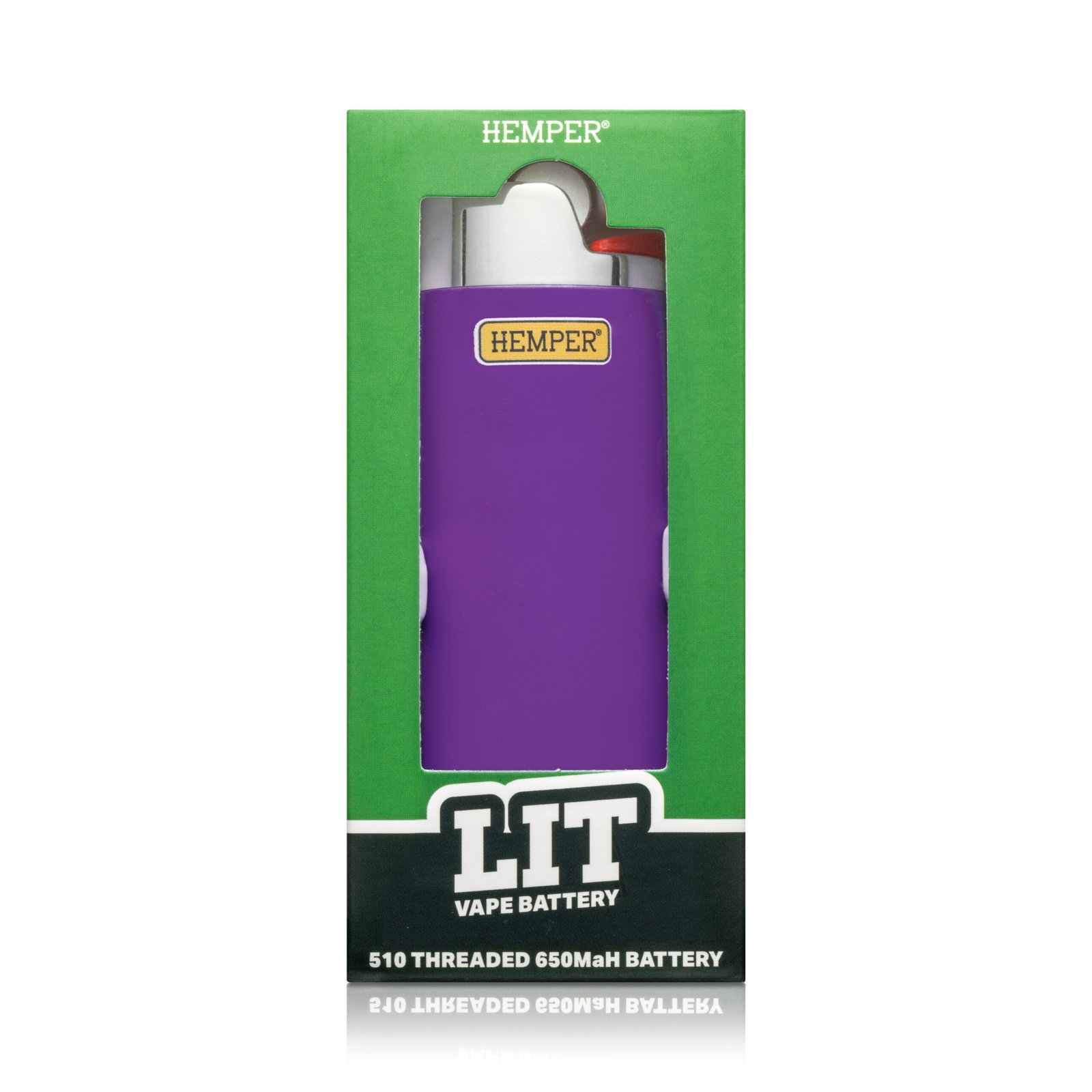 HEMPER Lit Vape Battery 510-Akku – Purple – Bild 3