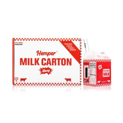HEMPER Milk Carton Wasserfilter-Glas