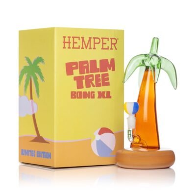 HEMPER Palm Tree Wasserfilter-Glas XL