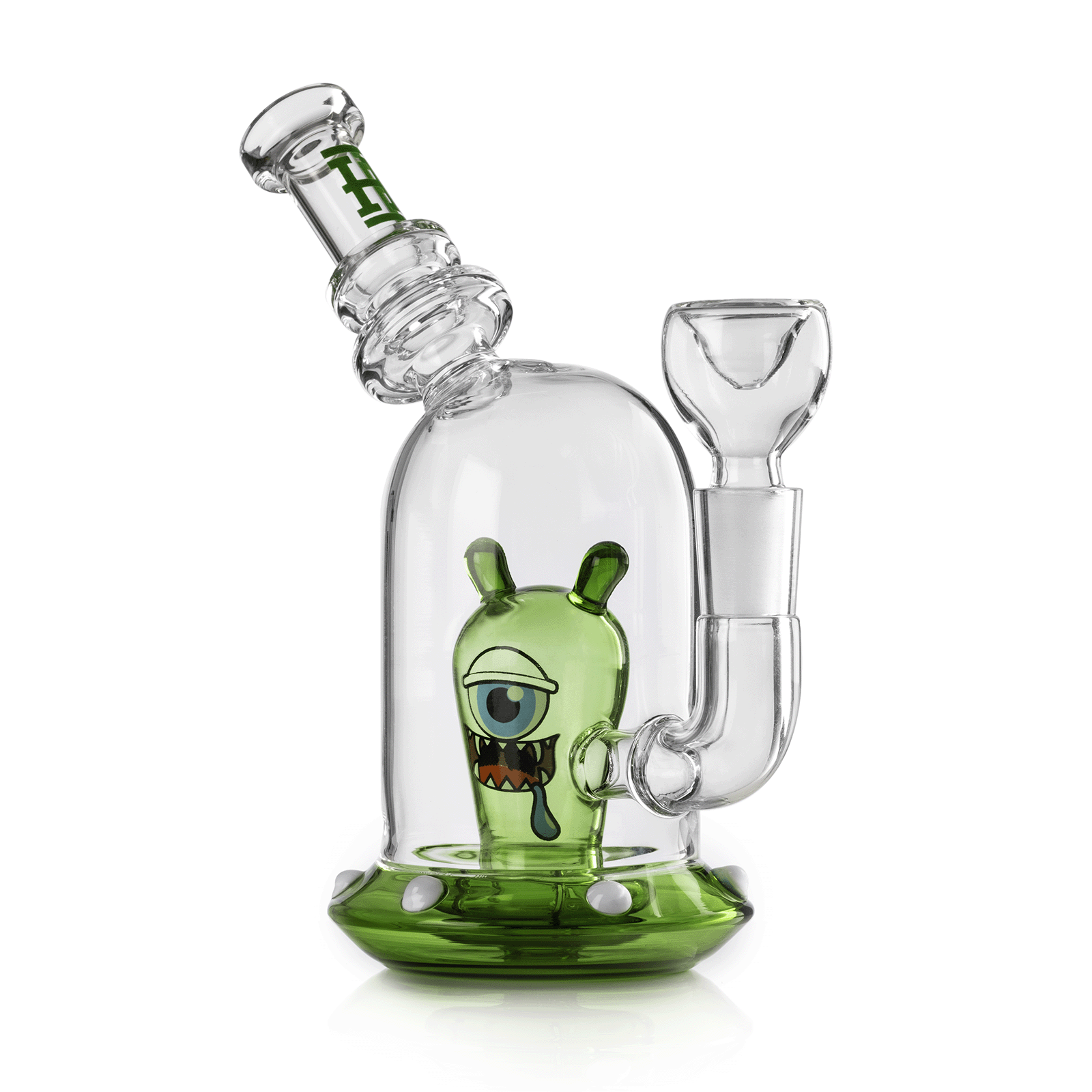 HEMPER Space Monster Wasserfilter-Glas – Green – Bild 2