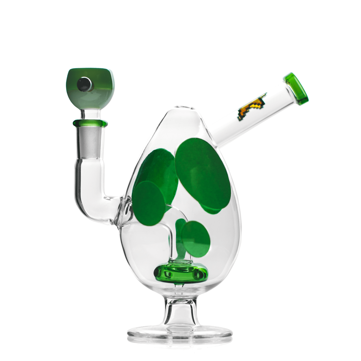 HEMPER Spotted Egg Wasserfilter-Glas – Green – Bild 2