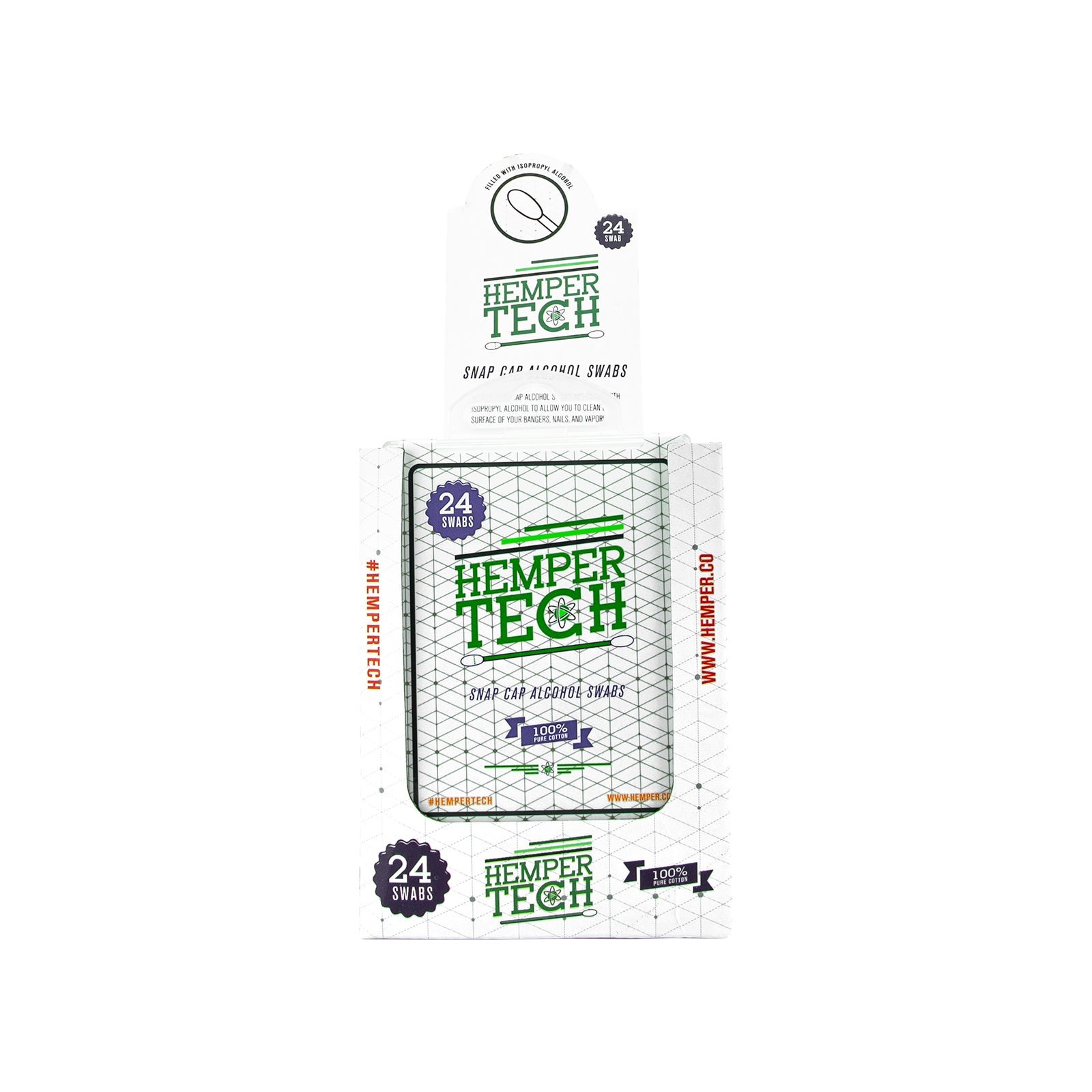 HEMPER Tech Snapcap Alkoholtupfer – Bild 2