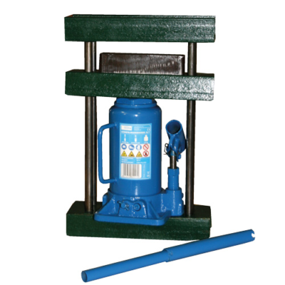 10-Tonnen-Presse, mit Rahmen, Pressform und 10-Tonnen-Hydraulikheber