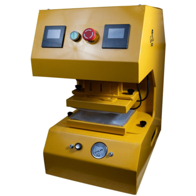 Qnubu Press Auto Lion 20 Tonnen, automatische Heißdruckpresse, 15 x 20 cm und 7,6 x 25 cm Platten