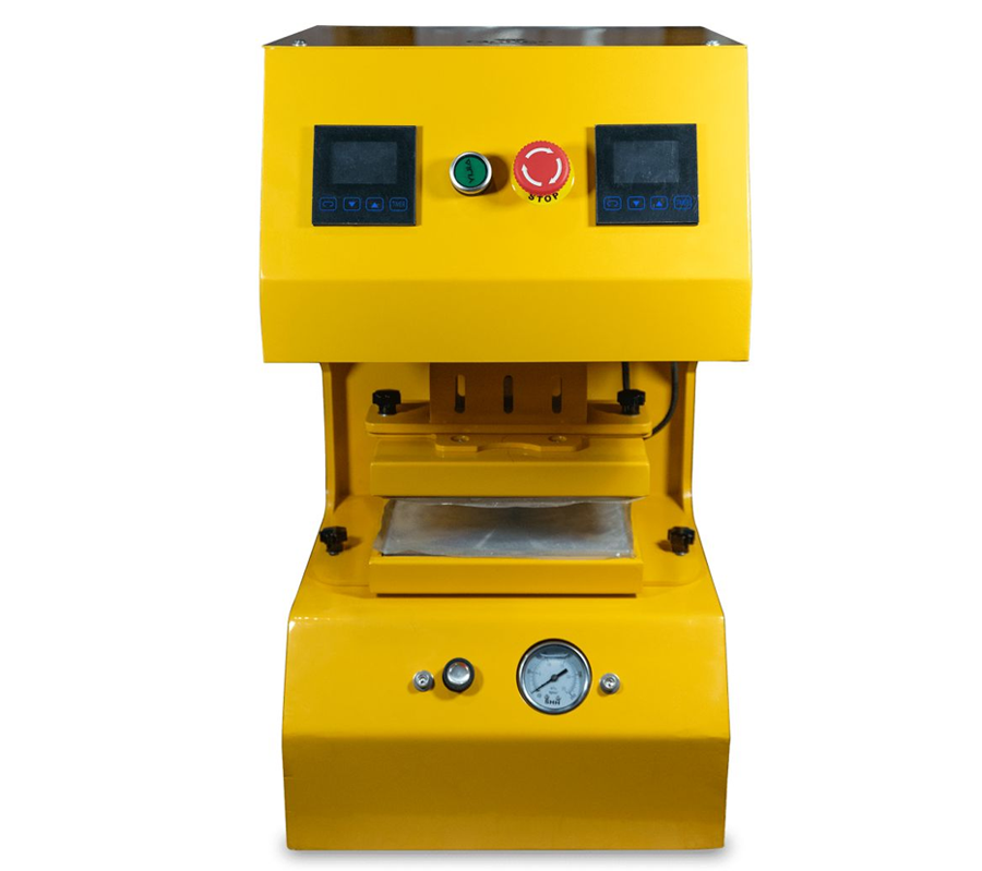 Qnubu Press Auto Lion 20 Tonnen, automatische Heißdruckpresse, 15 x 20 cm und 7,6 x 25 cm Platten – Bild 2