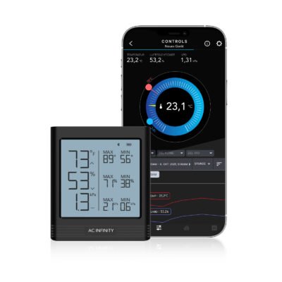 AC Infinity CLOUDCOM B2 Smart Thermo-Hygrometer mit internem Klimasensor