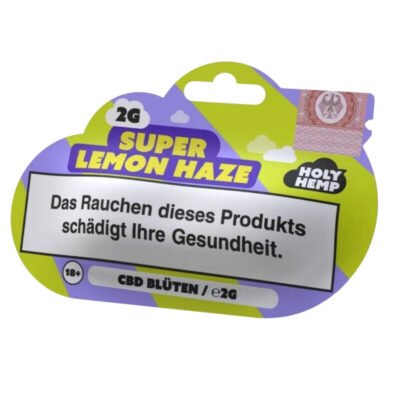 Holy Hemp Super Lemon Haze CBD-Blüten – 2 g