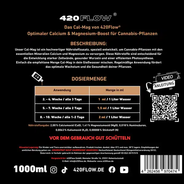 420flow Das CalMag - Calcium & Magnesium – Bild 6