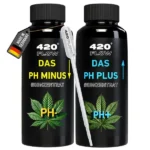 420flow Das pH Minus & pH Plus Konzentrat Set