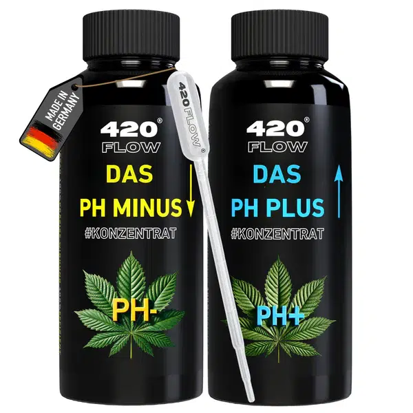 420flow Das pH Minus & pH Plus Konzentrat Set