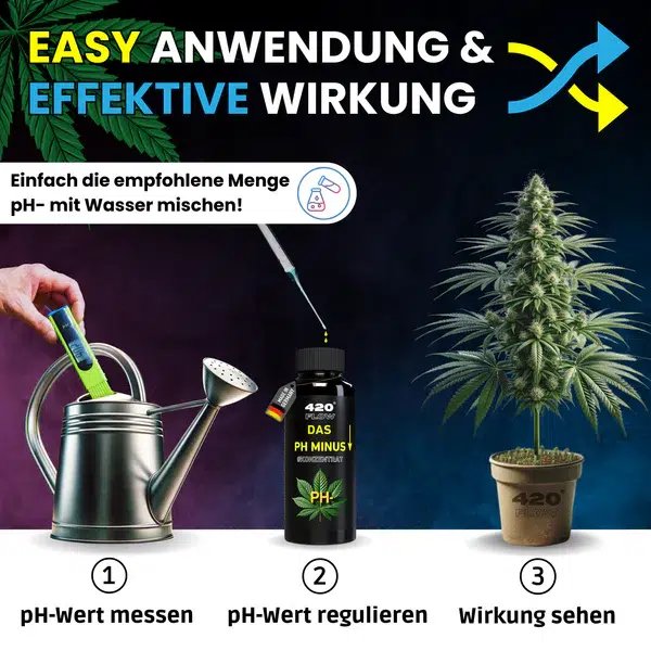 420flow Das pH Minus & pH Plus Konzentrat Set – Bild 6