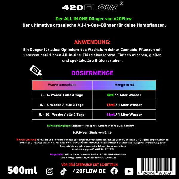 420flow Der All in One Dünger – Bild 3