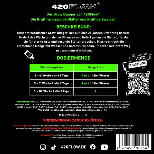 420flow Der Grow Dünger – Bild 6