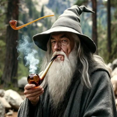 Gandalf mittel amber 30cm