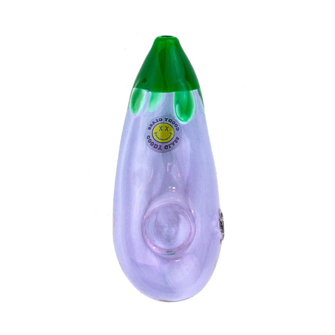 Goody Glass Eggplant Handstück – Bild 2