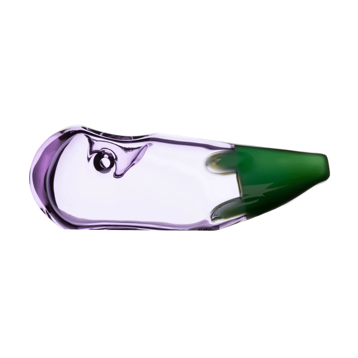 Goody Glass Eggplant Handstück – Bild 4