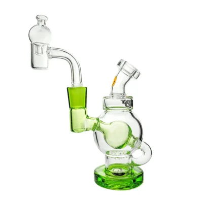 Goody Glass Orbit Mini Dab-Rig Set (4-teilig) – Slime
