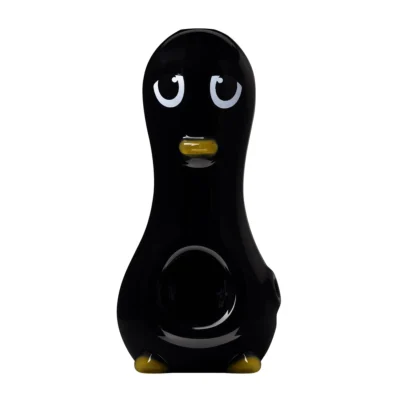 Goody Glass Penguin Handstück