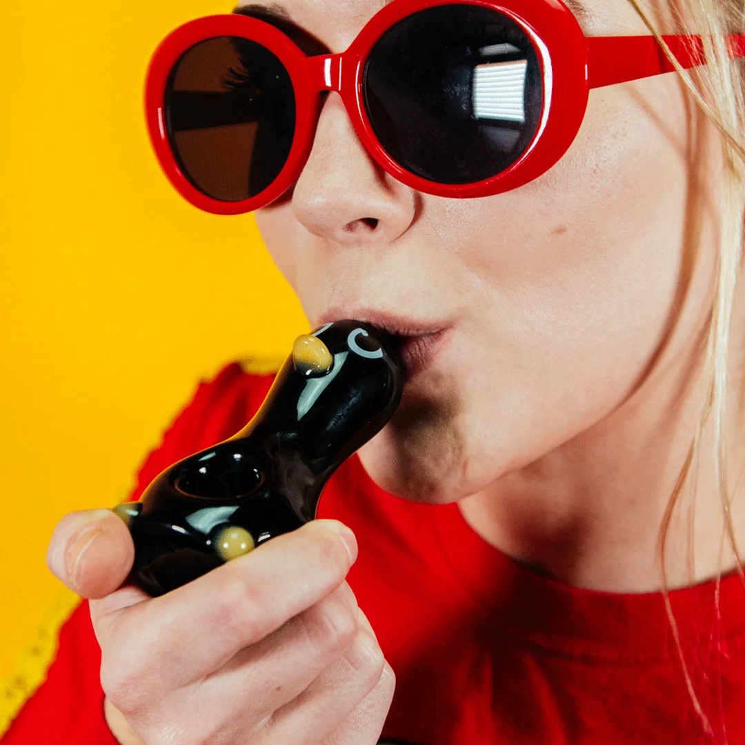 Goody Glass Penguin Handstück – Bild 6
