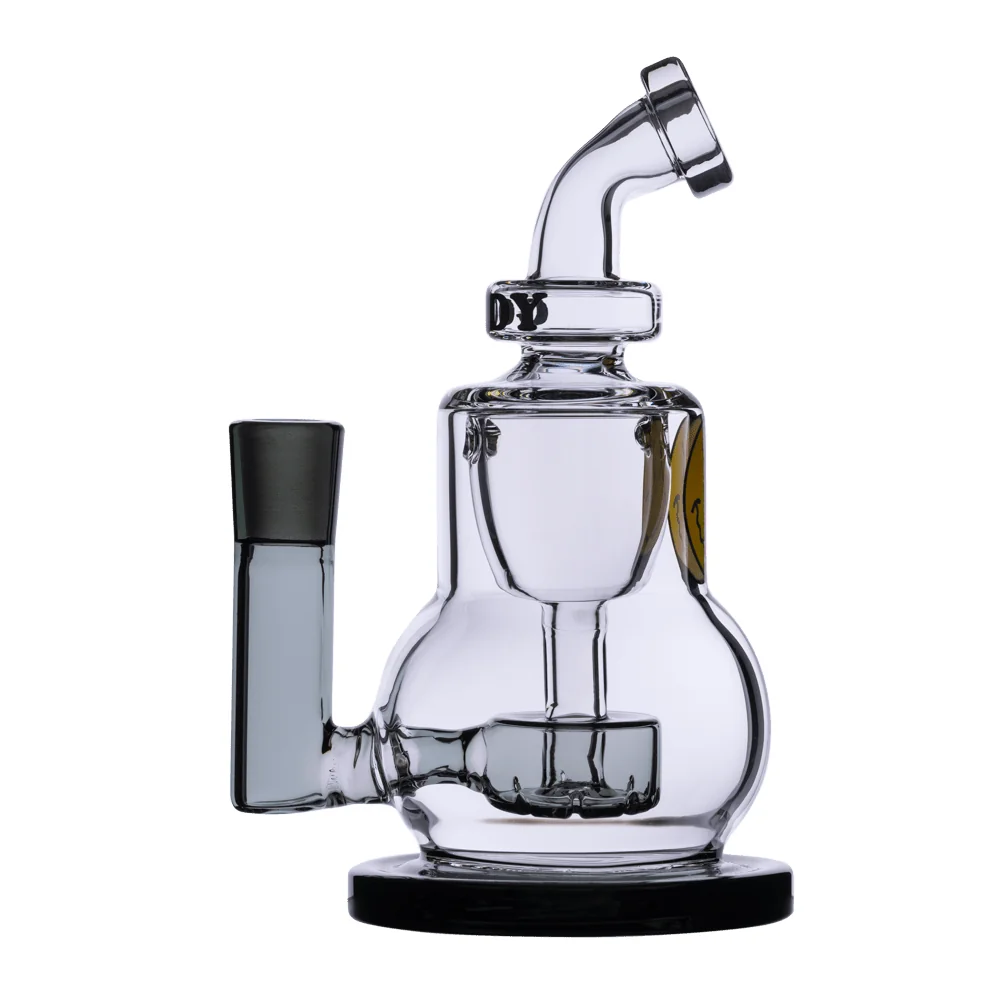 Goody Glass The Chief Mini Dab-Rig Set (4-teilig) – Transparent Schwarz – Bild 2