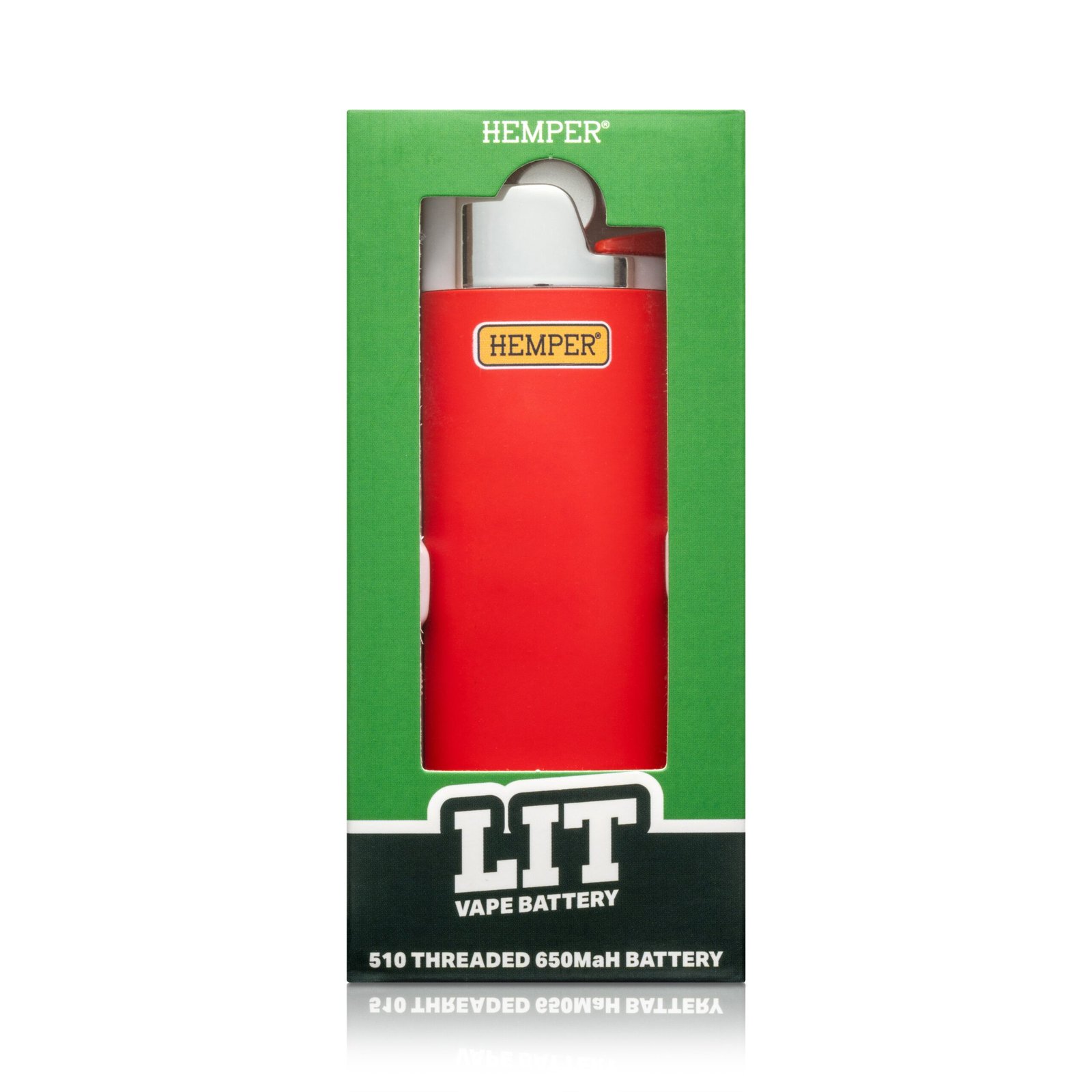 HEMPER Lit Vape Battery 510-Akku – Red – Bild 3