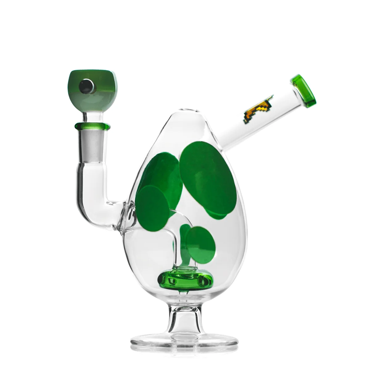 HEMPER Spotted Egg Wasserfilter-Glas – Green – Bild 2