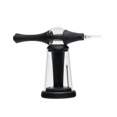 HEMPER Vapor Station Dab-Straw-Station – Black