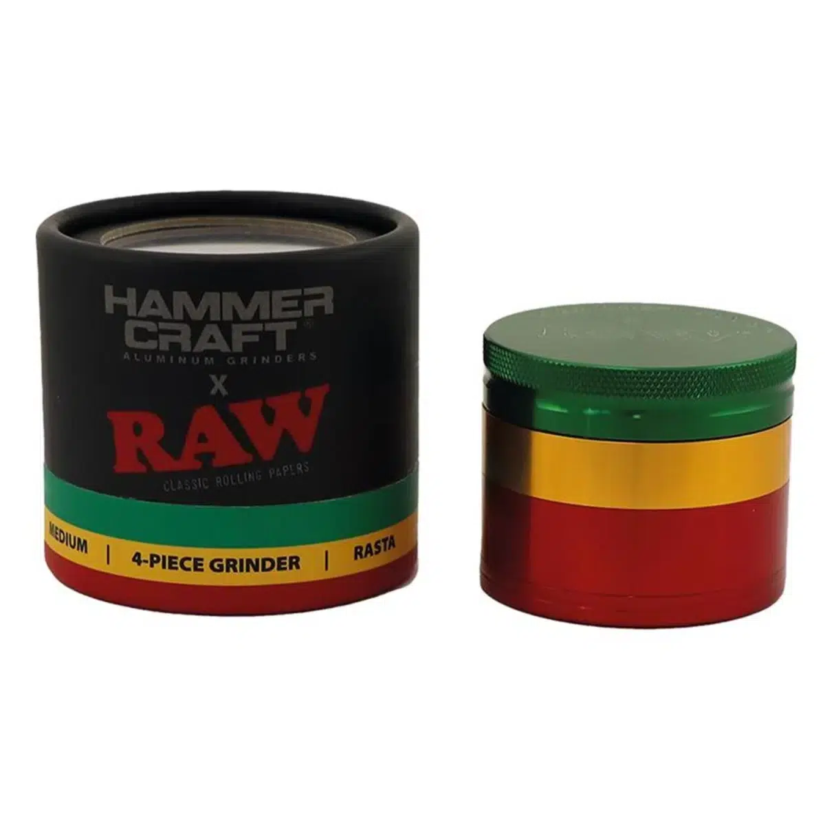 Hammercraft x RAW Rasta 4-teilig Medium Ø 55 mm – Bild 2