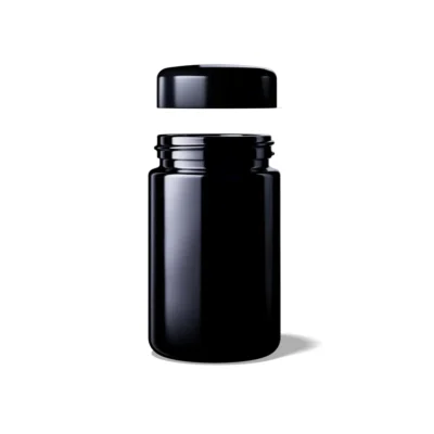 Miron Violettglas 100ml Weithalsglas Saturn mit Deckel