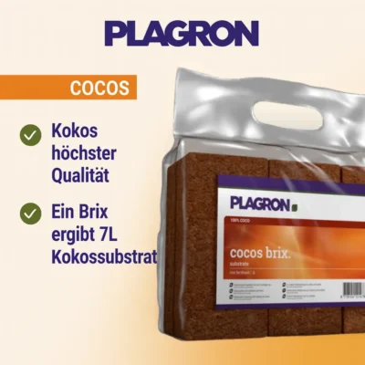 Plagron Cocos Brix – 1 Karton