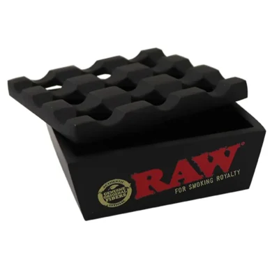 RAW Aschenbecher Metall Black – Regal Ashtray