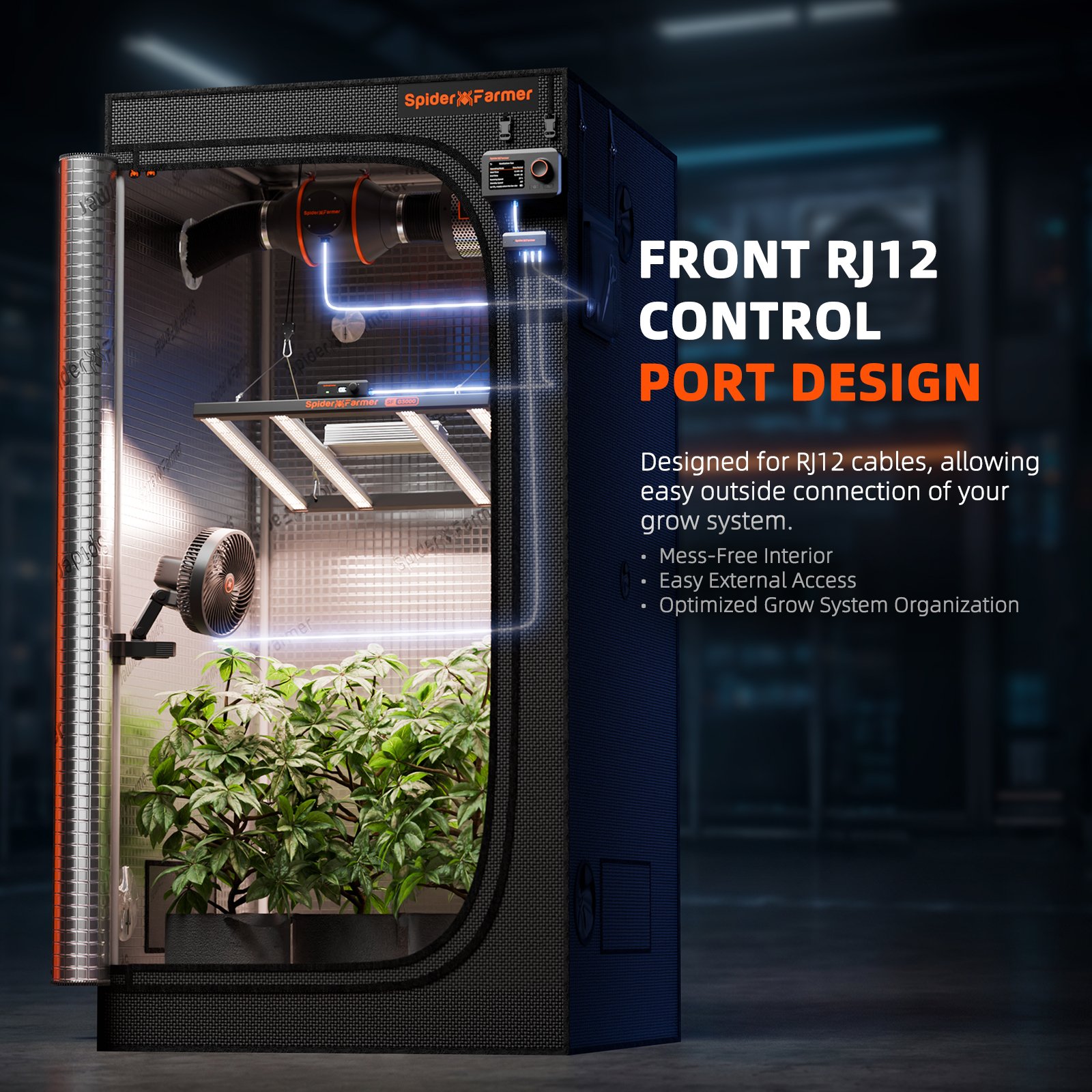 Spider Farmer Grow Box SF Serie 240X120X200 cm – Bild 6