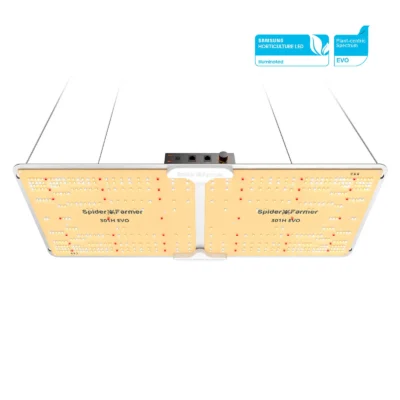 Spider Farmer SF-2000 200W Vollspektrum LED Pflanzenlampe dimmbar für 3 Pflanzen 2026