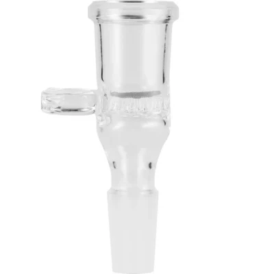 GRAVEDA Glaskammer mit Glassieb 14 mm für Ball-Vape – Quarzglas, inkl. 10 Siebe
